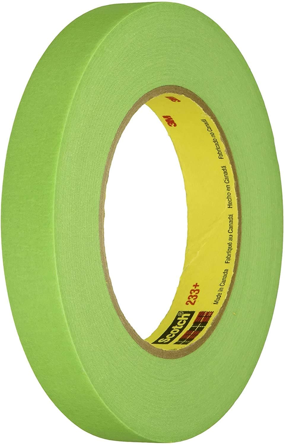 3M 233+ Masking Tape, 6" width x 5yd length (1 roll)