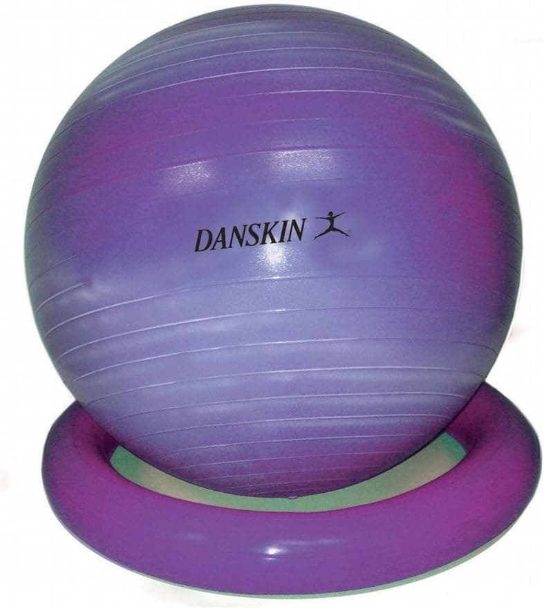 Danskin 3-in-1 Core Ball with Stabilizing Ring and DVD