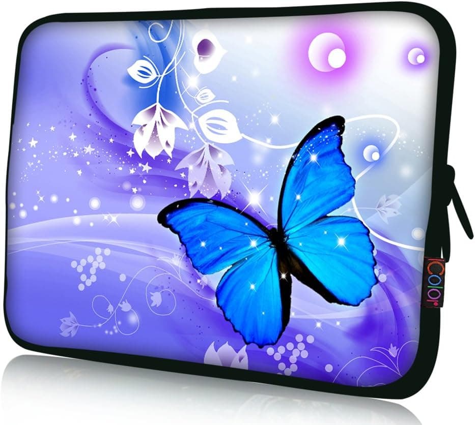 icolor 15" Laptop Sleeve Bag Case 14.5" 15.4" 15.6" inch Soft Neoprene Notebook Protection Sleeve Computer PC Cover Pouch Holder