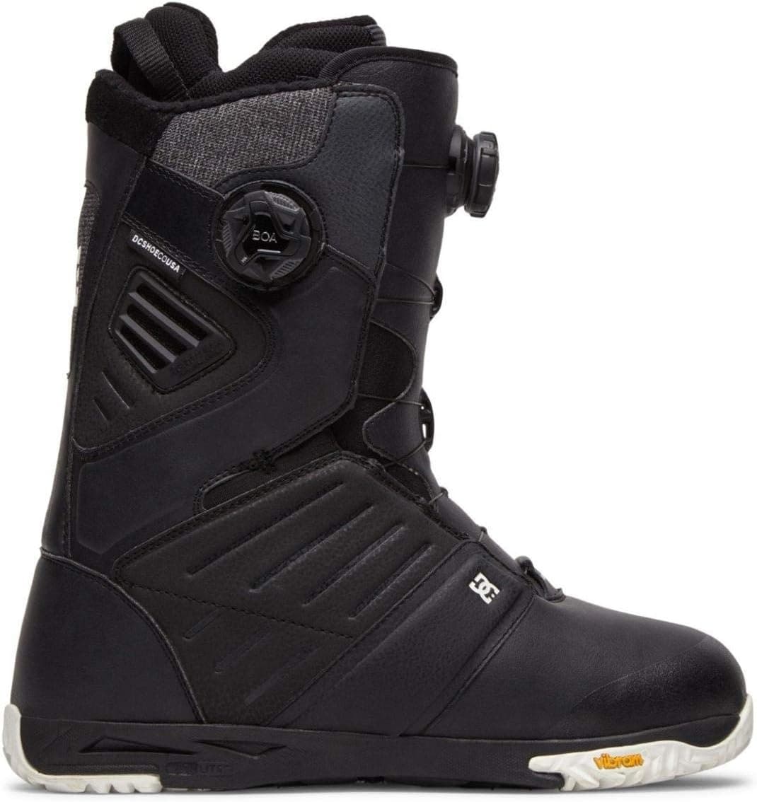 DC Judge Dual BOA Snowboard Boots Black 2 13 D (M)