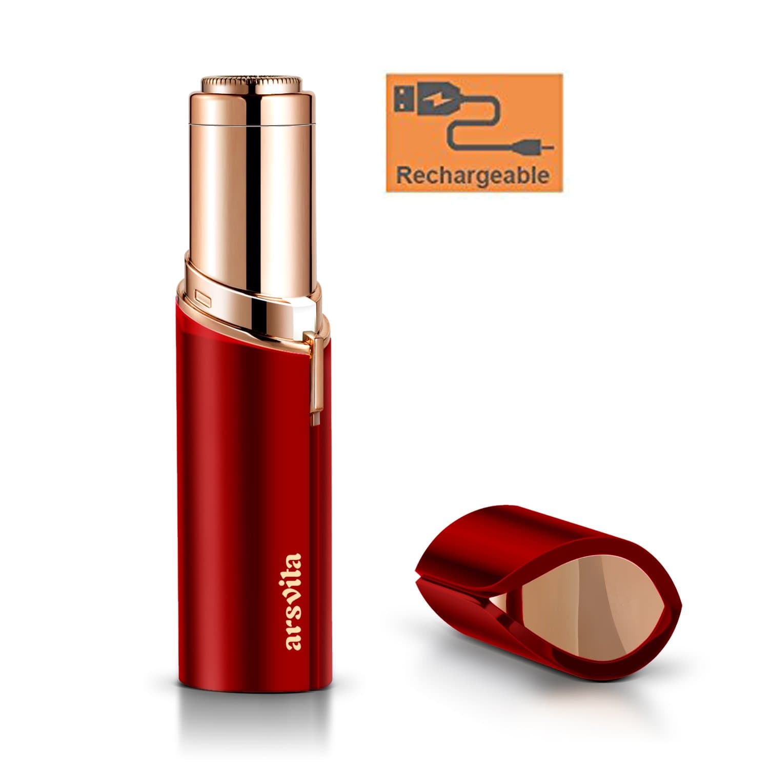 Bikini Trimmer, [Newest Version] 3 in 1 Electric Women Shaver/Lady Razor/Nose Hair Trimmer/Eyebrow Trimmer/Foil Shaver Rechargeable for Face Legs Armpit Arms Bikini Line Using Smooth Glide Technology