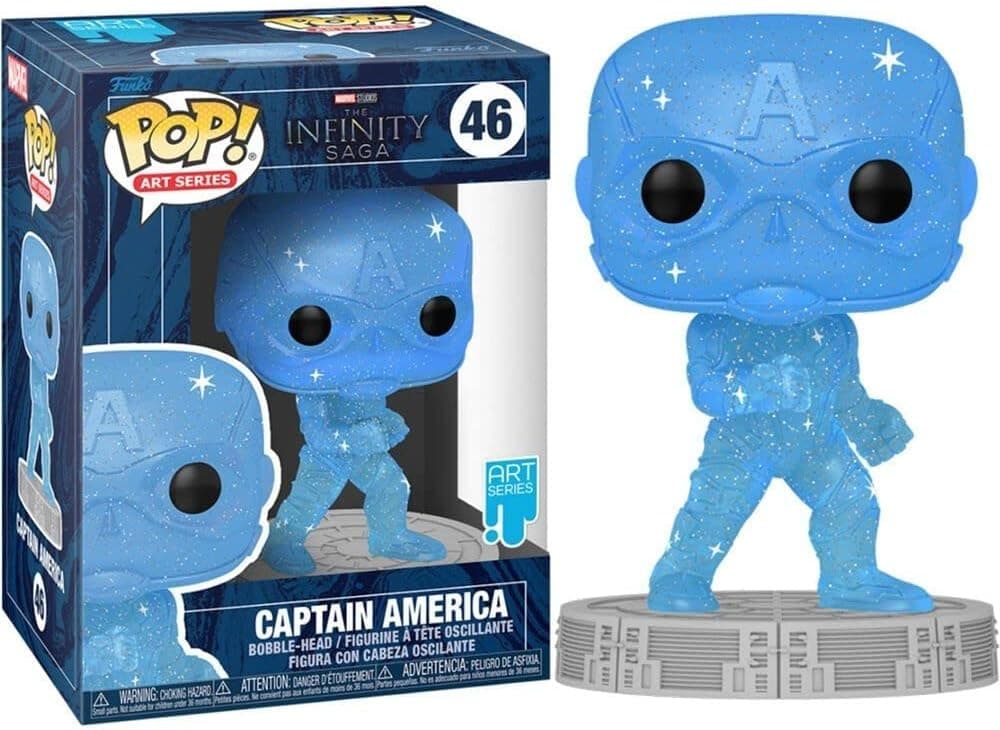 Funko Pop! Artist Series: Marvel Infinity Saga - Captain America