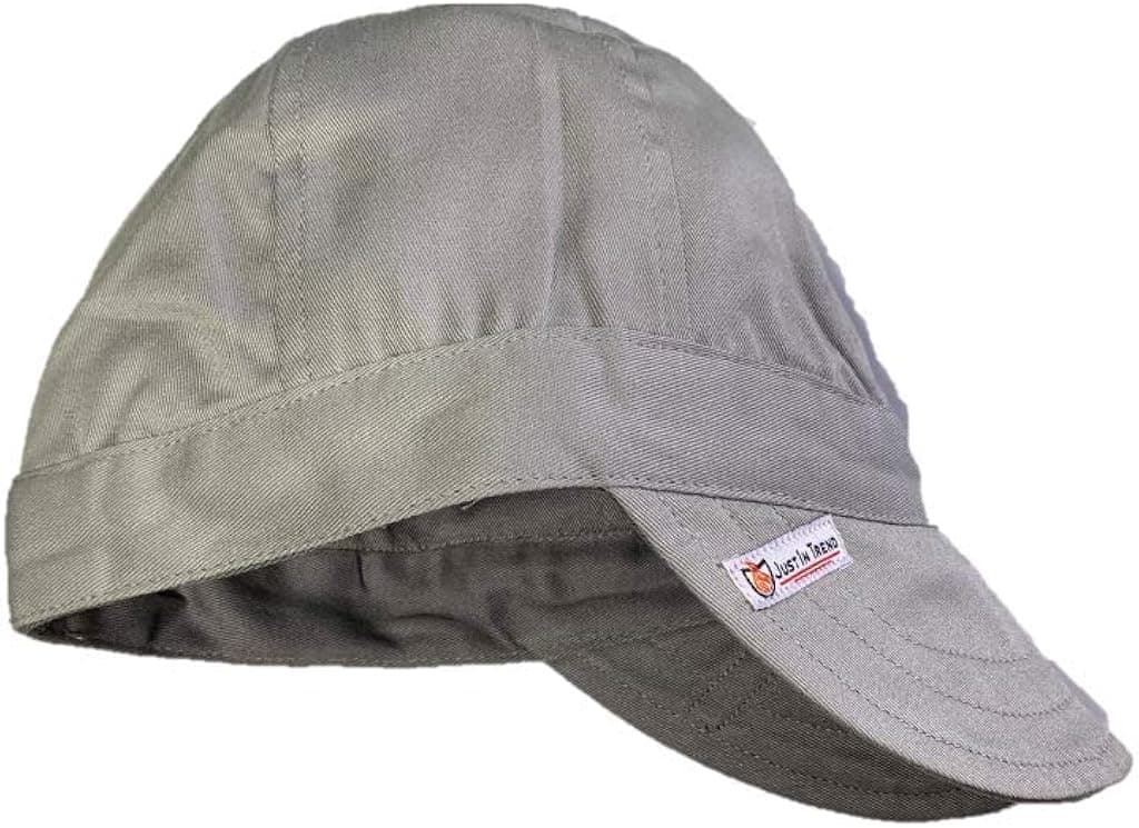 Flame Resistant FR Reversible Welding Cap - 100% Cotton - 7oz