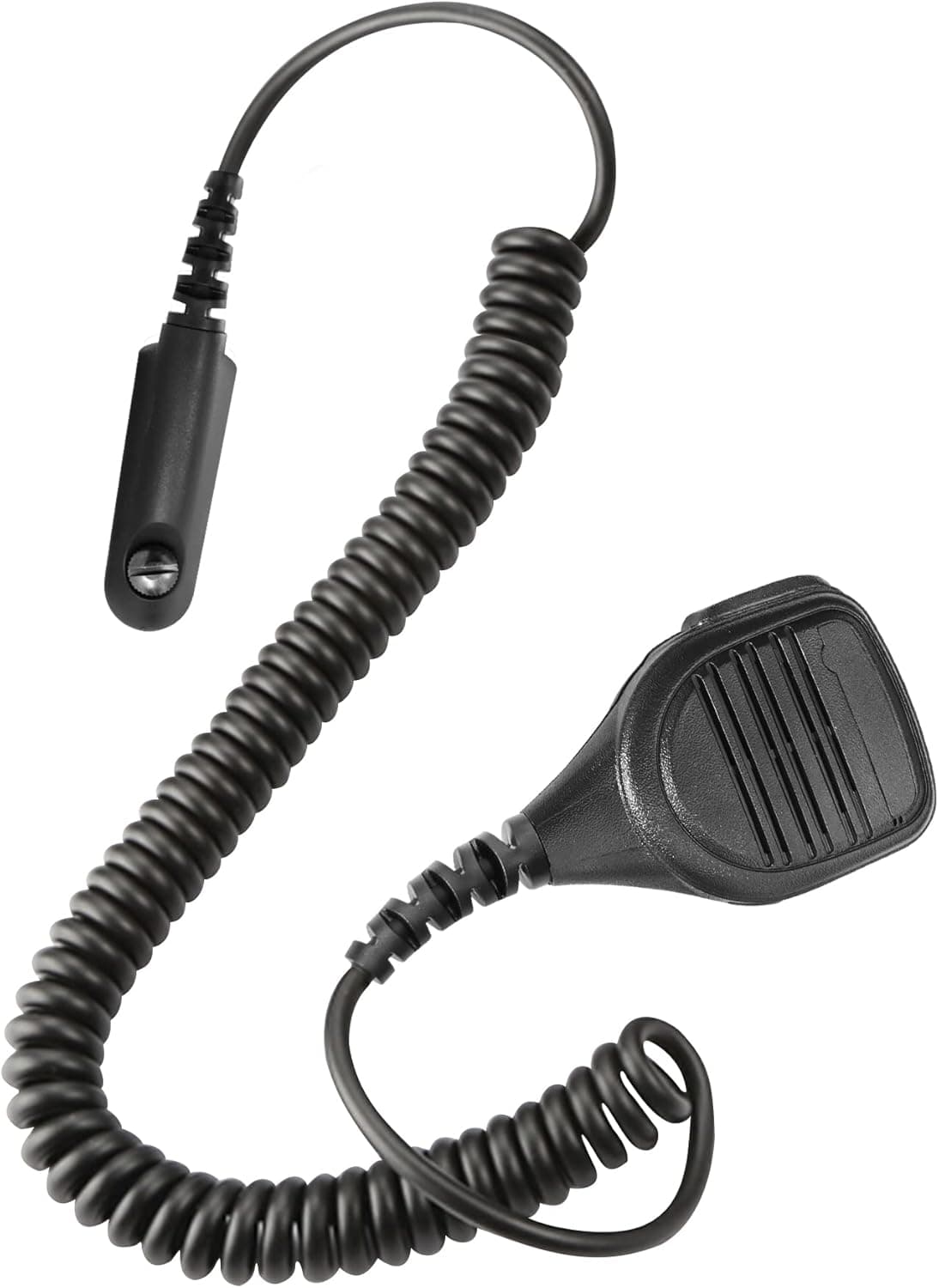 Speaker Microphone Mic Compatible with Two Way Radio HT750 HT1250 HT1550 PR860 MTX850 MTX8250 MTX9250 PRO5150 PRO7150 PRO9150 PTX760 GP340 with 3.5mm Audio Jack (Replacement for PMMN4021A), Black