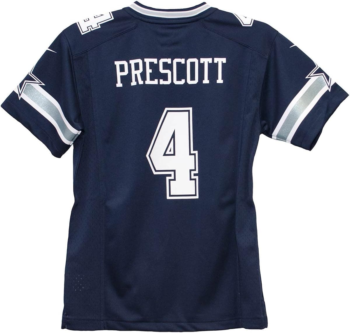 Dallas Cowboys Youth Dak Prescott #4 Nike Navy Game Replica Jersey (Youth Small)