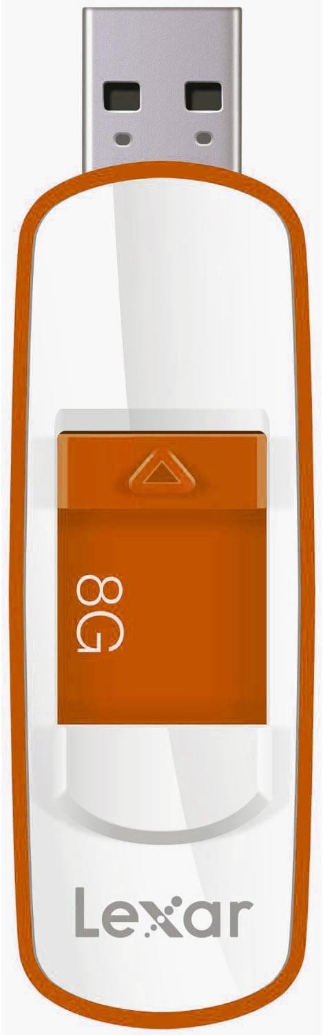 Lexar Jumpdrive S73 8gb Superspeed USB 3.0 Flash Drive (Orange)