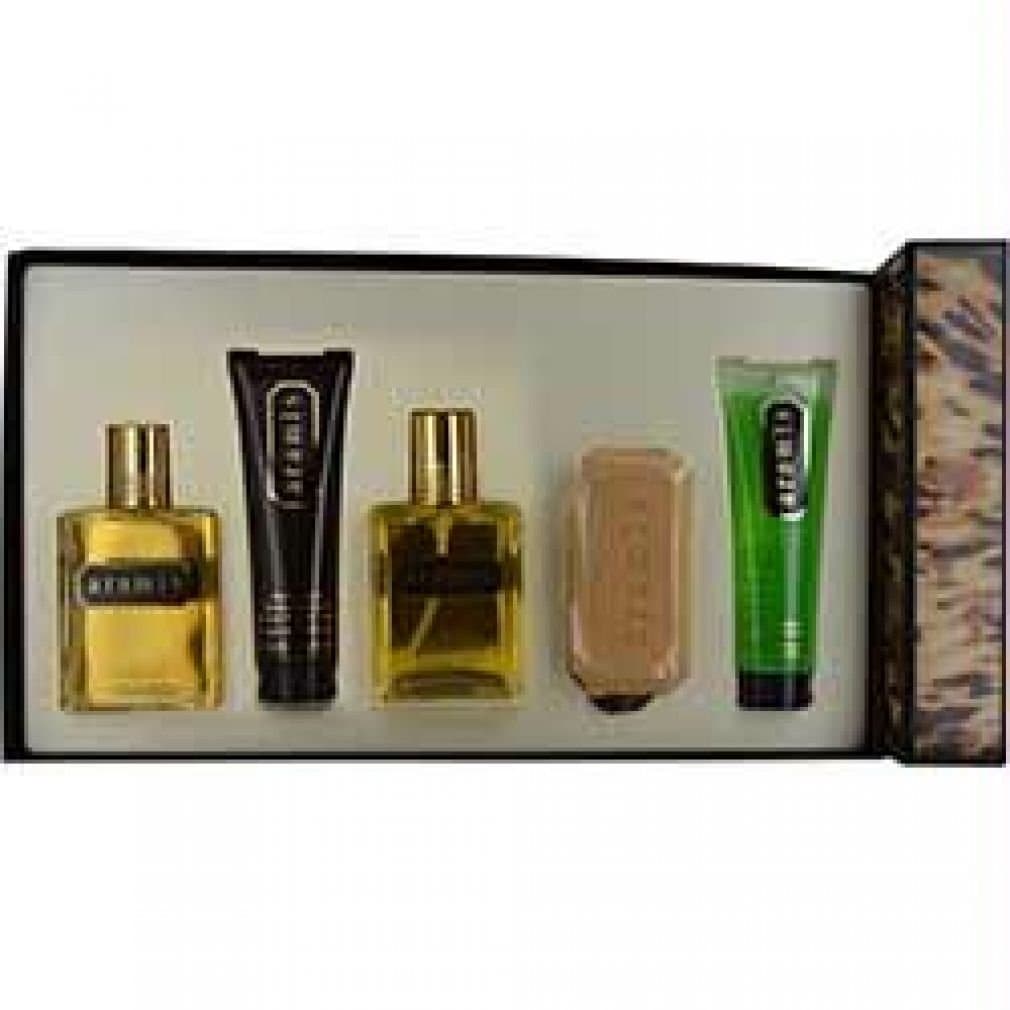 Aramis By Aramis Eau De Toilette Spray 3.7 Oz & Aftershave 4.1 Oz & Aftershave Moisture Balm 3.4 Oz & Body Shampoo 3.4 Oz & Soap 5.7 Oz
