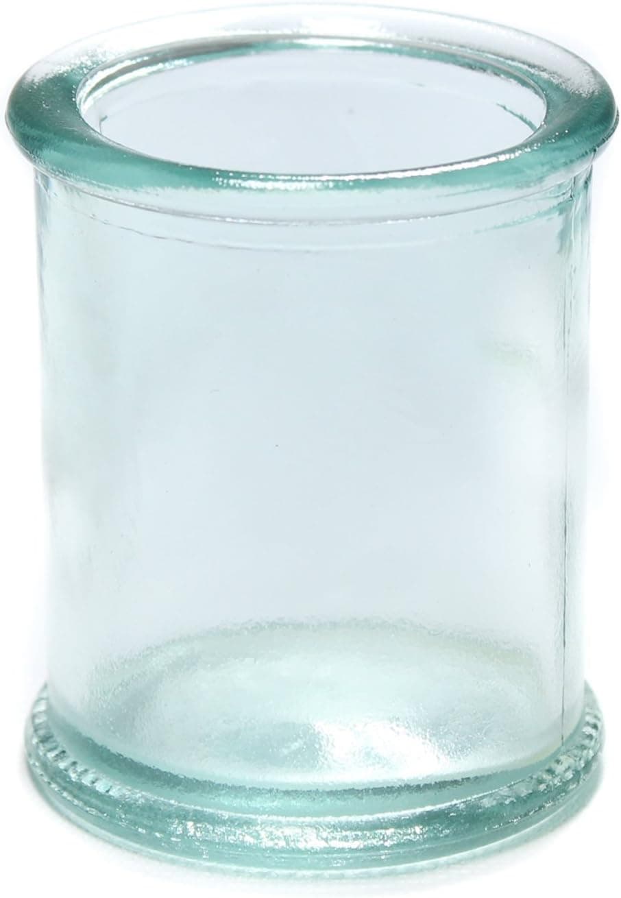 Bluecorn Beeswax 4.4 oz. Spanish Glass Votive & Tea Light Holder
