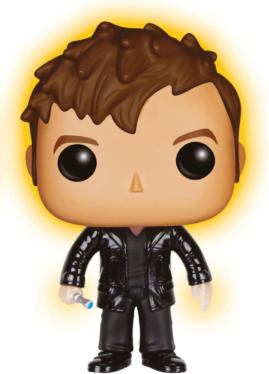 Funko Doctor Who Funko POP! Television Tenth Doctor Regeneration Exclusive Vinyl Figure #319 [Glow-in-the-Dark]
