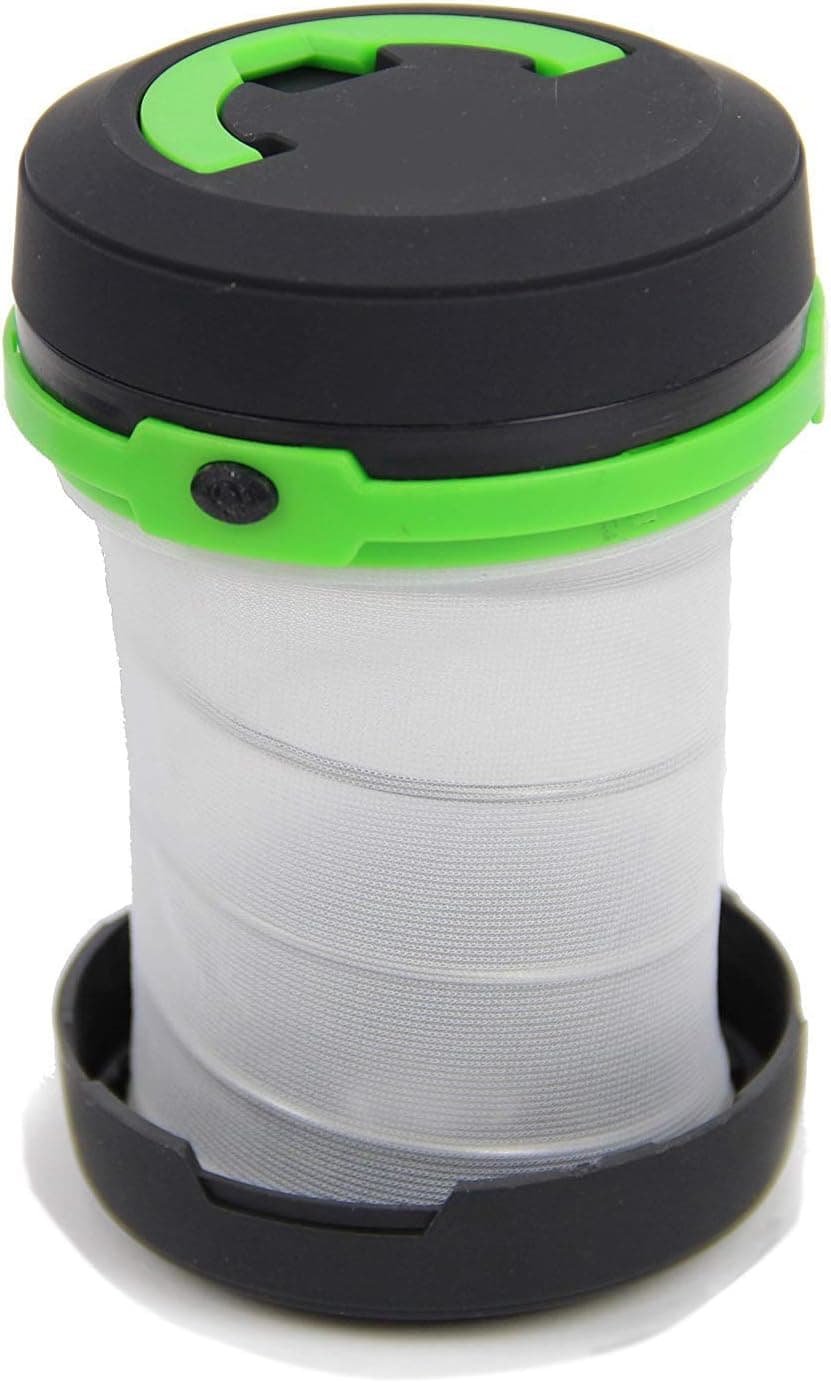 Wealers Super Bright Fordable Portable Camping Flashlight + Lantern, with 3 Different Brightness Modes (100%-50%-Flashing) for, Camping, Hiking, Tent, Flashlight, Emergency Light,