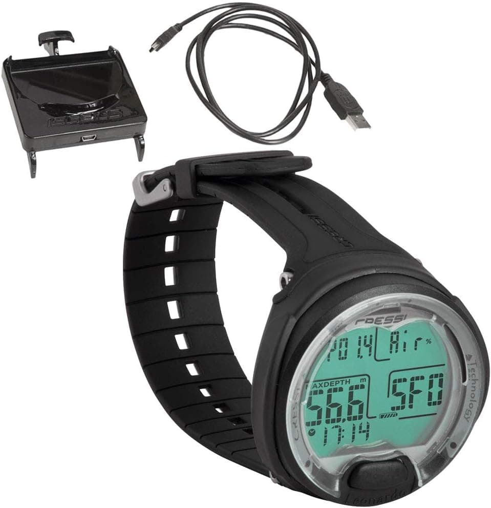 Cressi Leonardo Dive Computer + USB PC Download Kit