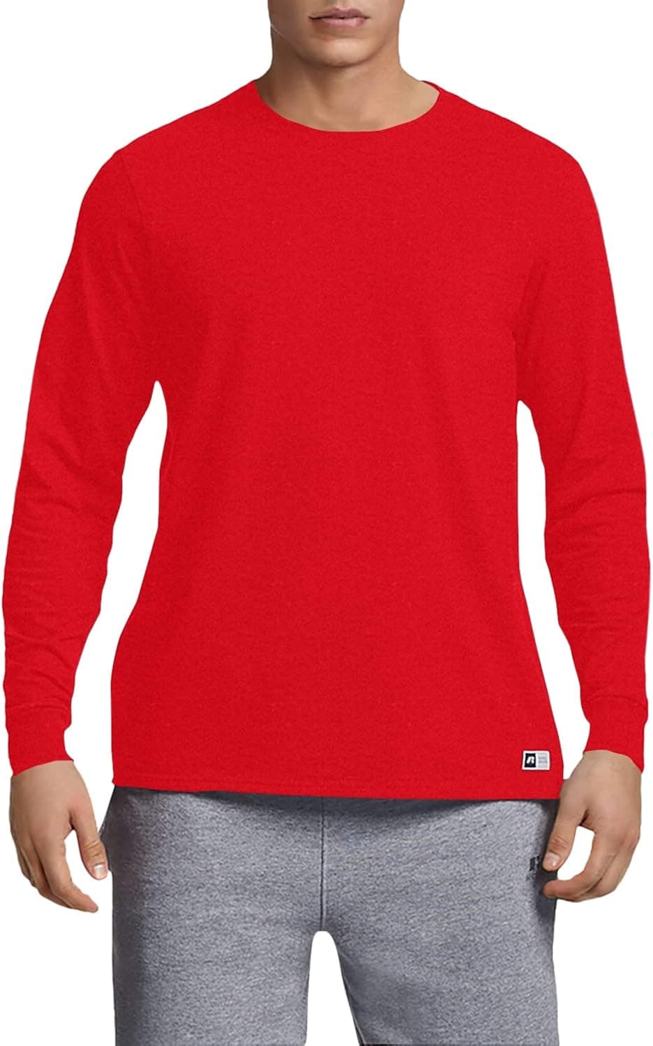 Russell Athletic Men's Dri-Power Cotton Blend Tees & Tanks, Moisture Wicking, Odor Protection, UPF 30+, Sizes S-4x