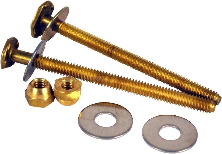Oatey 90154 90-154 Johni Closet Bolts, 0.25 x 3.50 in