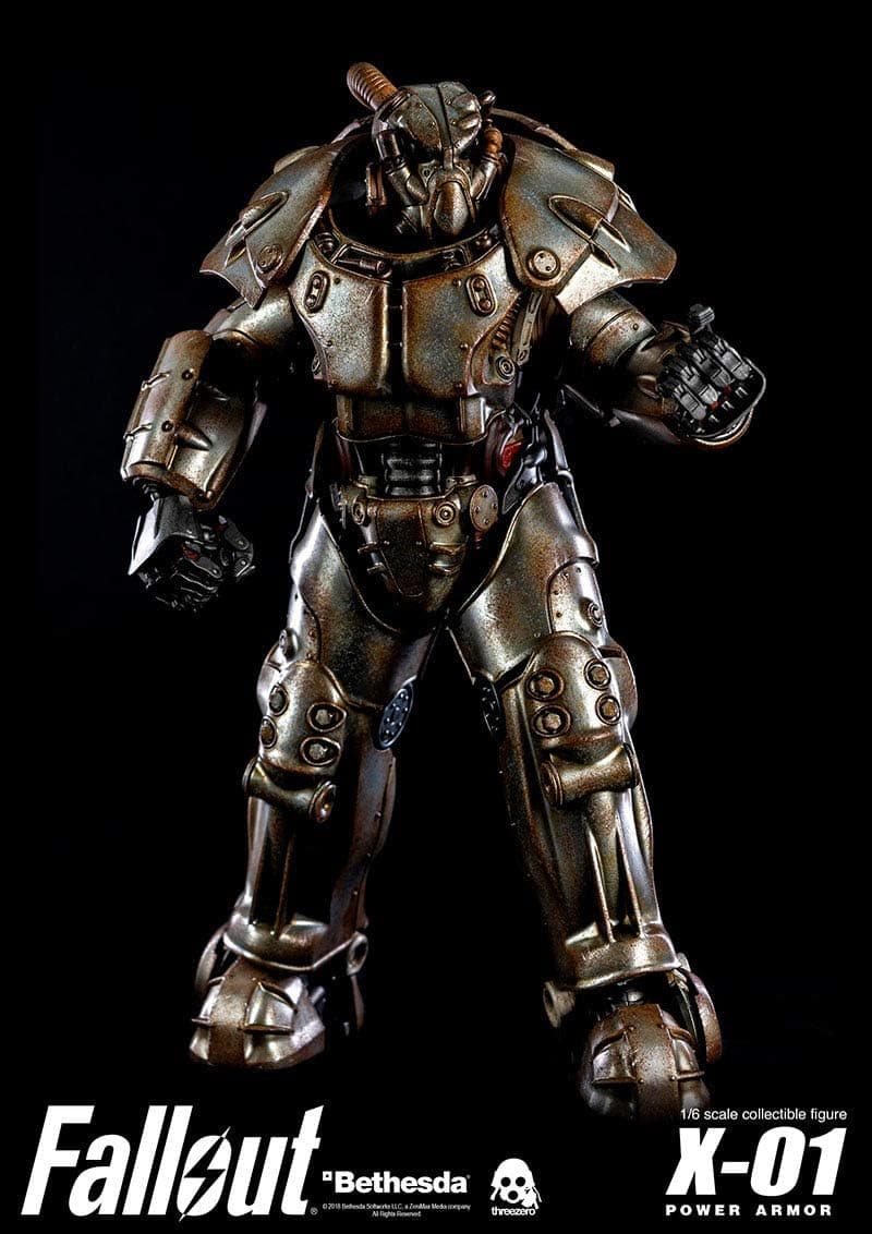 ThreeZero Fallout: X-01 Power Armor 1:6 Scale Collectible Figure, Multi-Color