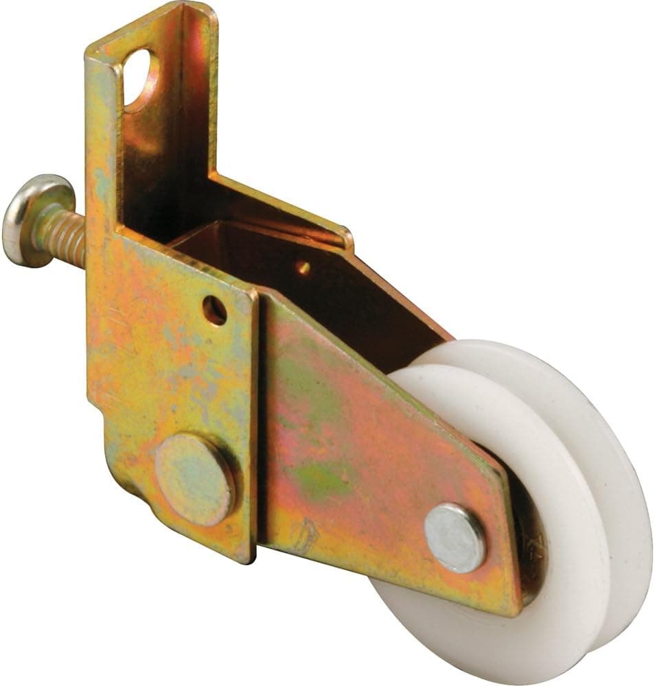 Prime-Line B 605 Screen Door Roller Assembly with 1 inch Nylon Ball Bearing Wheel , 2 Count