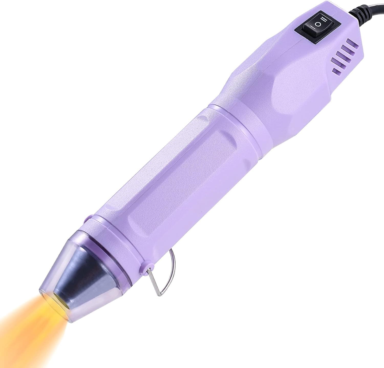 Mini Heat Gun, Dual Temp 482℉ & 662℉ with Overheating Protection Hot Air Gun, 6.56Ft Long Cable Embossing Heat Tool, AVANTOOLS Heatgun for Epoxy Resin, Crafts, DIY, Shrink Wrapping, Phone Repair