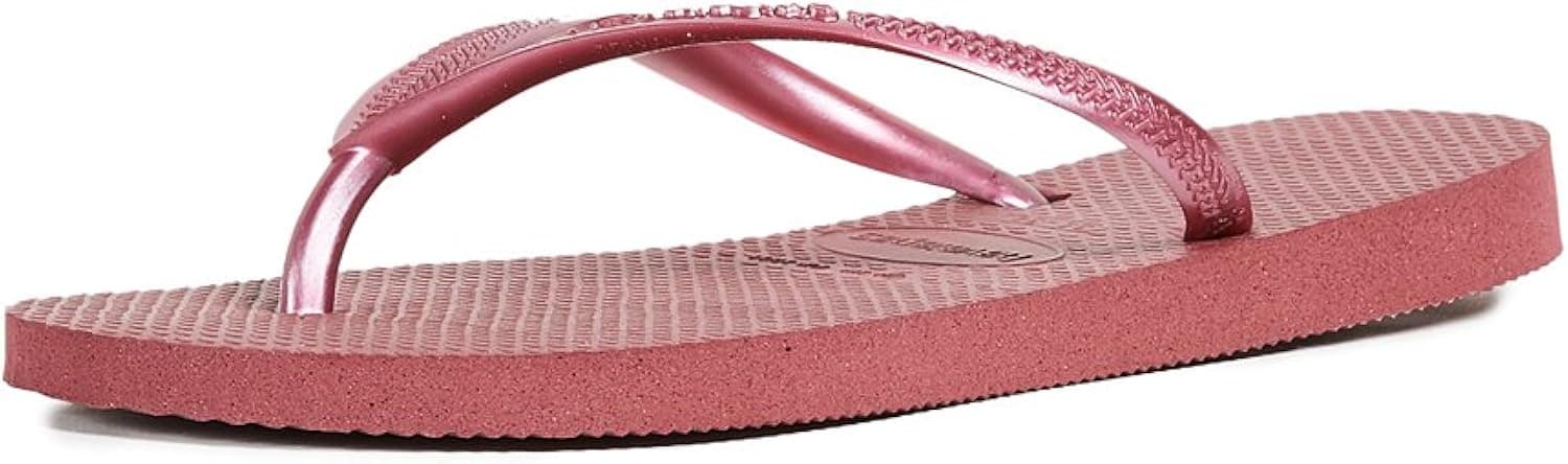 Havaianas Women's Slim Velvet Sandal, Beet,35/36 BR (6 M US)