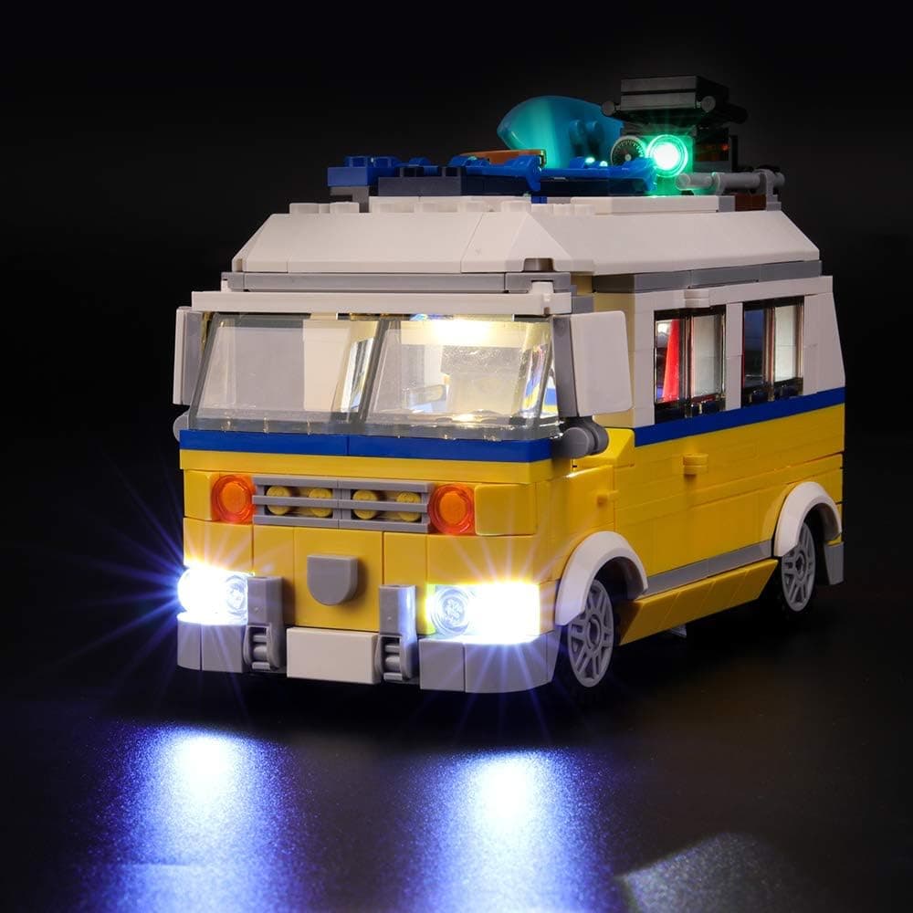 BRIKSMAX Led Lighting Kit for 3in1 Sunshine Surfer Van - Compatible with Lego 31079 Building Blocks Model- Not Include The Lego Set
