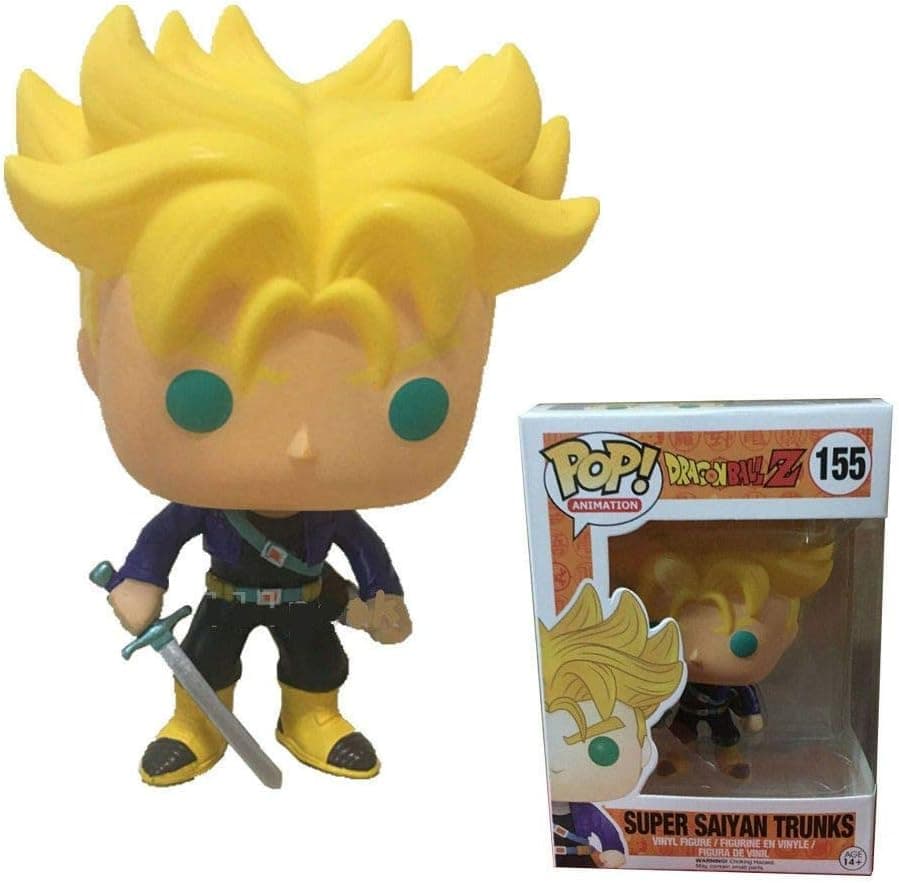 Funko POP! Super Saiyan Trunks Dragonball Z DBZ #155 NYCC Limited