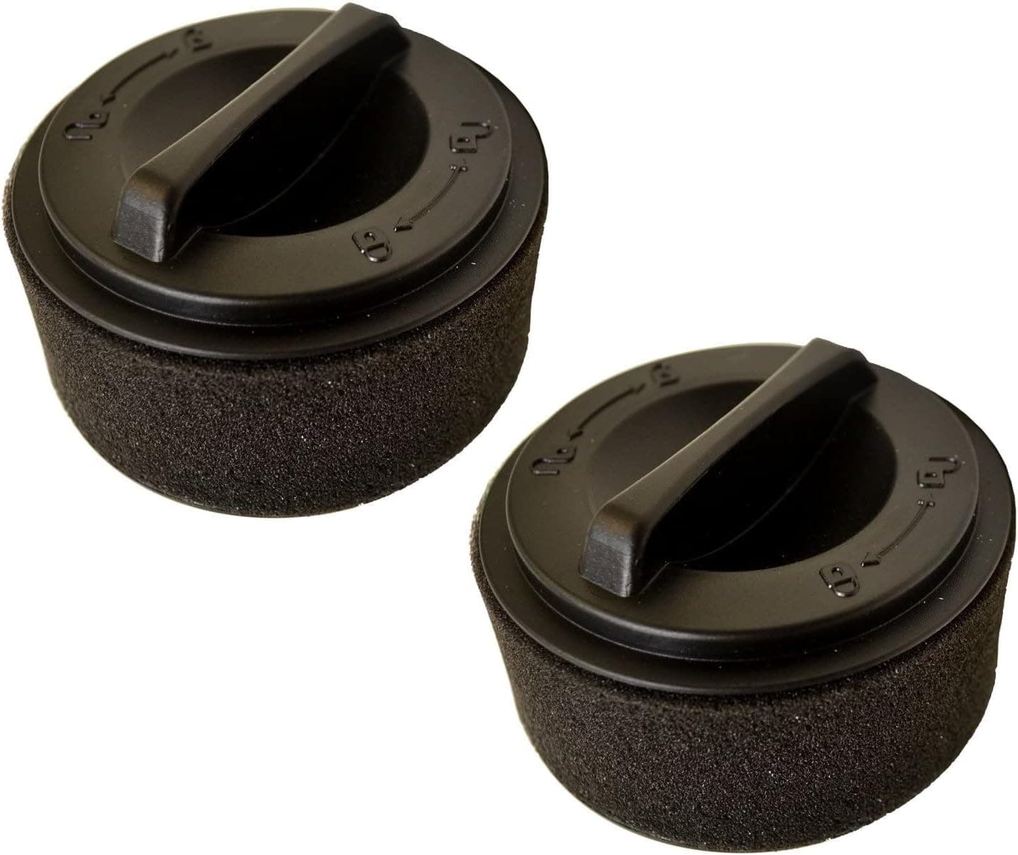 HQRP 2-Pack H12 Circular Filter Set compatible with Bissell 23T7L, 23T7M, 23T7N, 23T7R PowerForce Compact Vacuum Cleaner