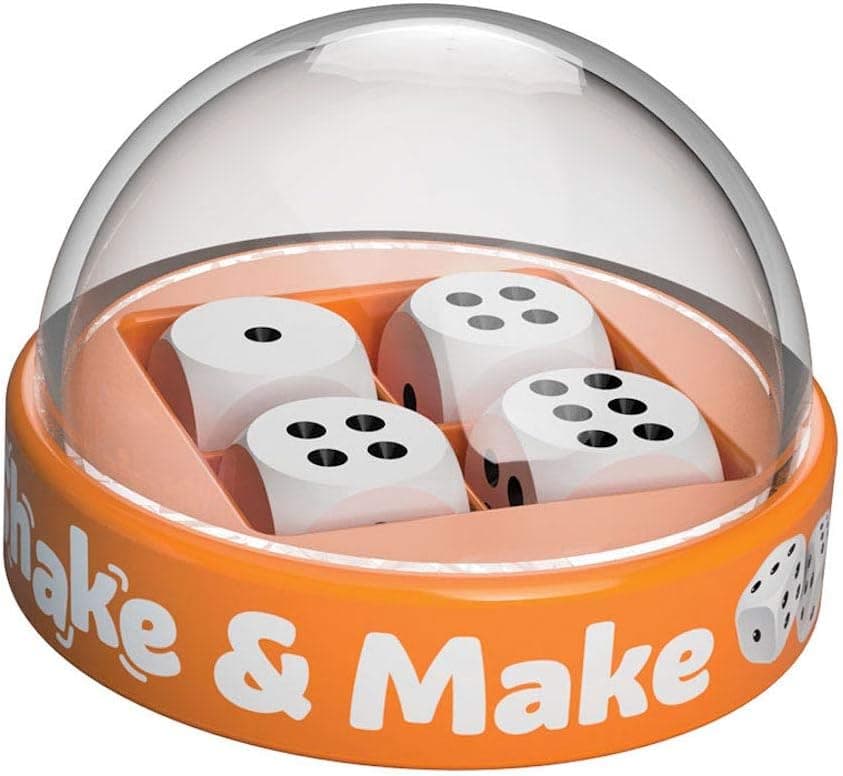 Fat Brain Toys Shake & Make - Dice Games for Ages 6 to 11