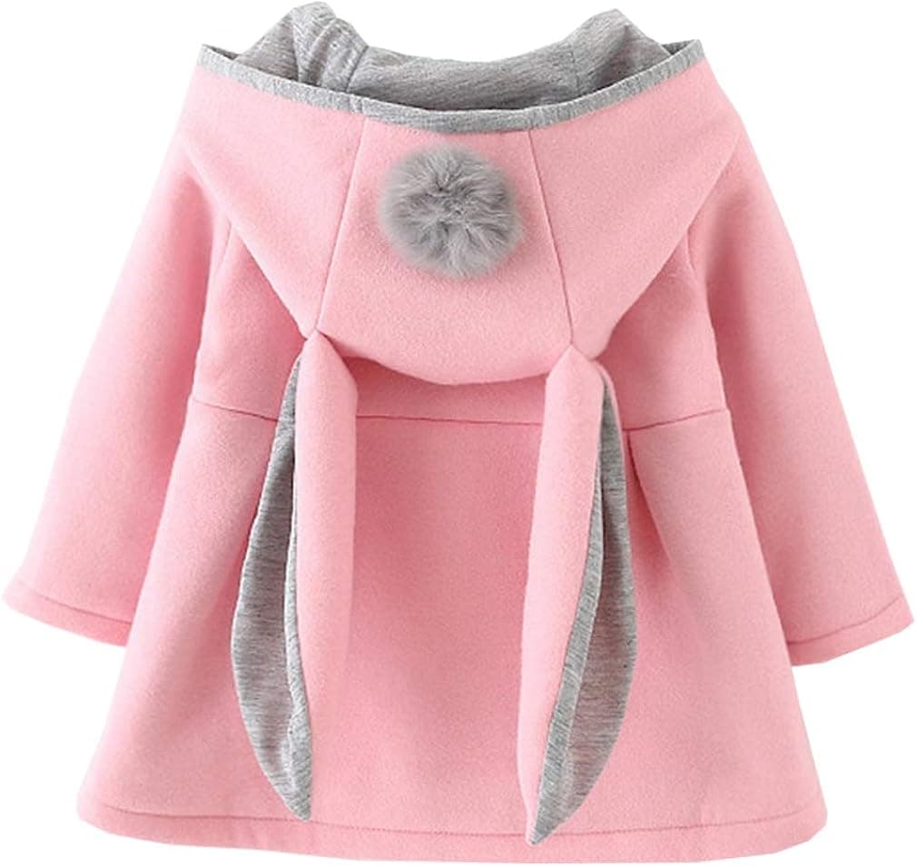 MINKIDFASHION Baby Girls Winter Autumn Cotton Warm Jacket Coat