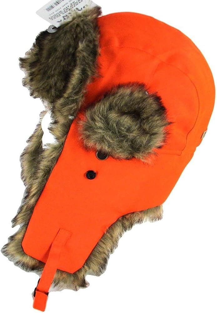 Dakota Dan Trooper Ear Flap Cap w/Faux Fur Lining Hat