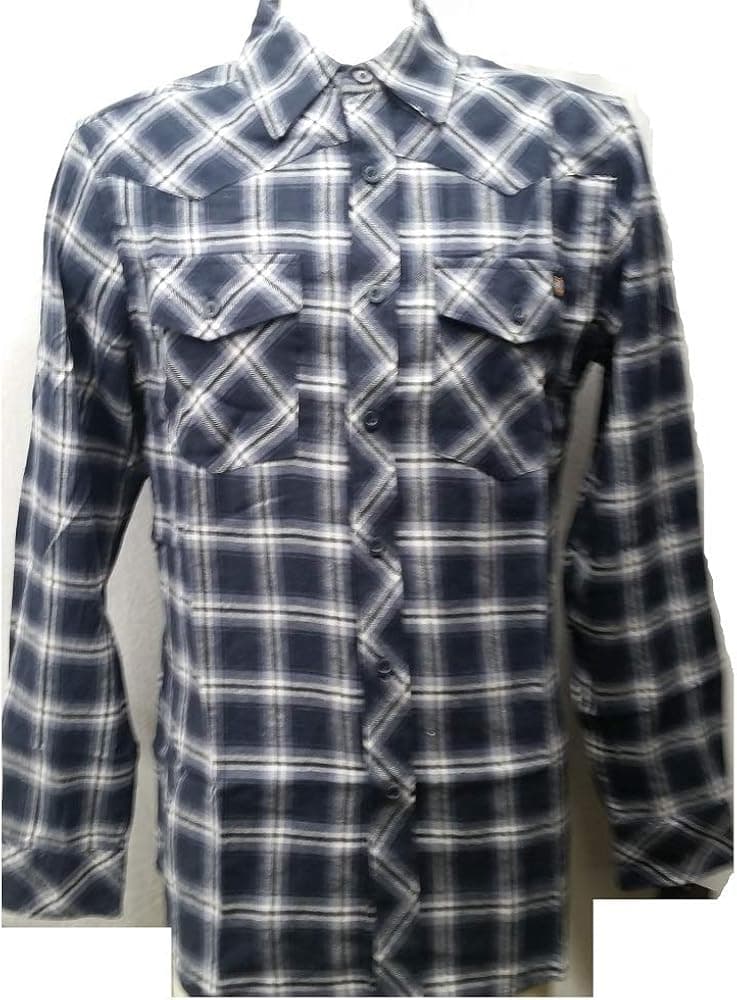 Dickies Men's Regular Fit Western Flannel Shirt