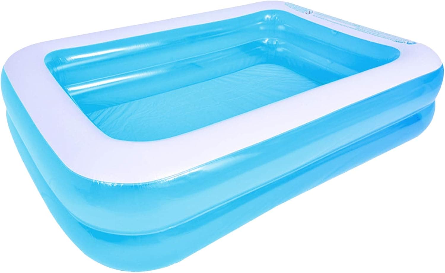 Inflatable Pool, Kiddie Pool, Swimming Pool for Kids Family Friends Summer Party Backyard Outdoors 71.26 x 55.51 x 18.11 inch
