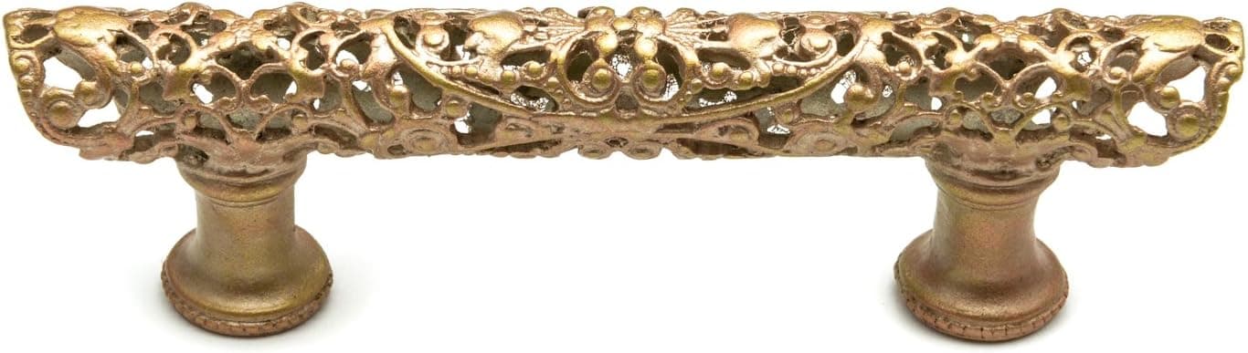 Carpe Diem Hardware 144-10 Juliane Grace 3-Inch Center Pull, Blonde Mink