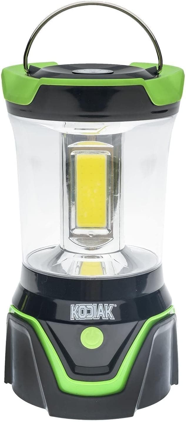 Kodiak Kamper Camping Lantern - Super Bright 1500 Lumens - Integrated Carry and Hanging Handle - Made of Tough ABS with Rubber Coating Designed to be Weather Resistant - for Camping Outdoors