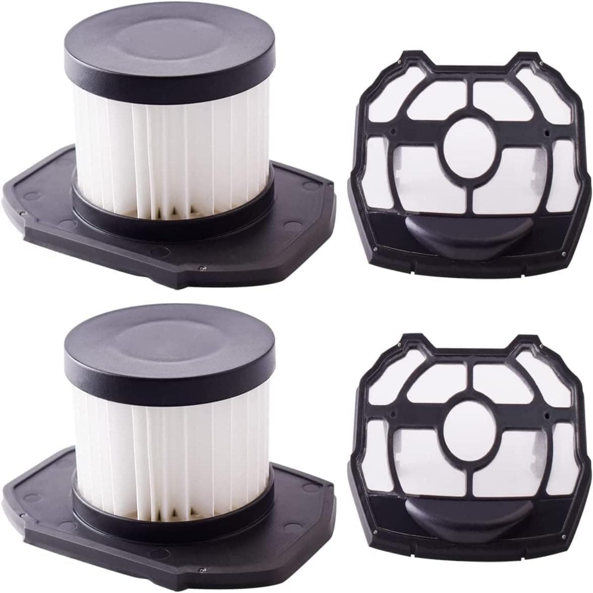 P718 Filter 2 Hepa Filters and 2 Pre-Screen Filters Compatible with Ryobi 18 Volt Strut Stick Vacuum - P718K. Compare to Part #: 313282001 & 313282002
