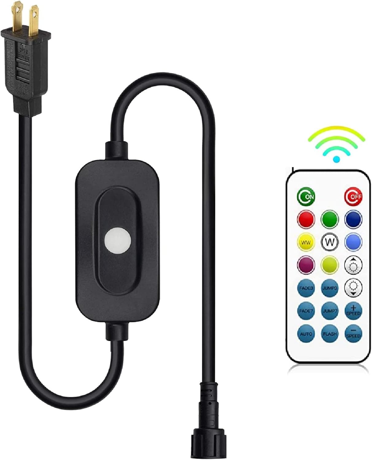 Colorful RGB LED Patio String Lights Controller and Remote, Replacement Only Compatible with This LED String Lights Asin B07Y2YRFK1