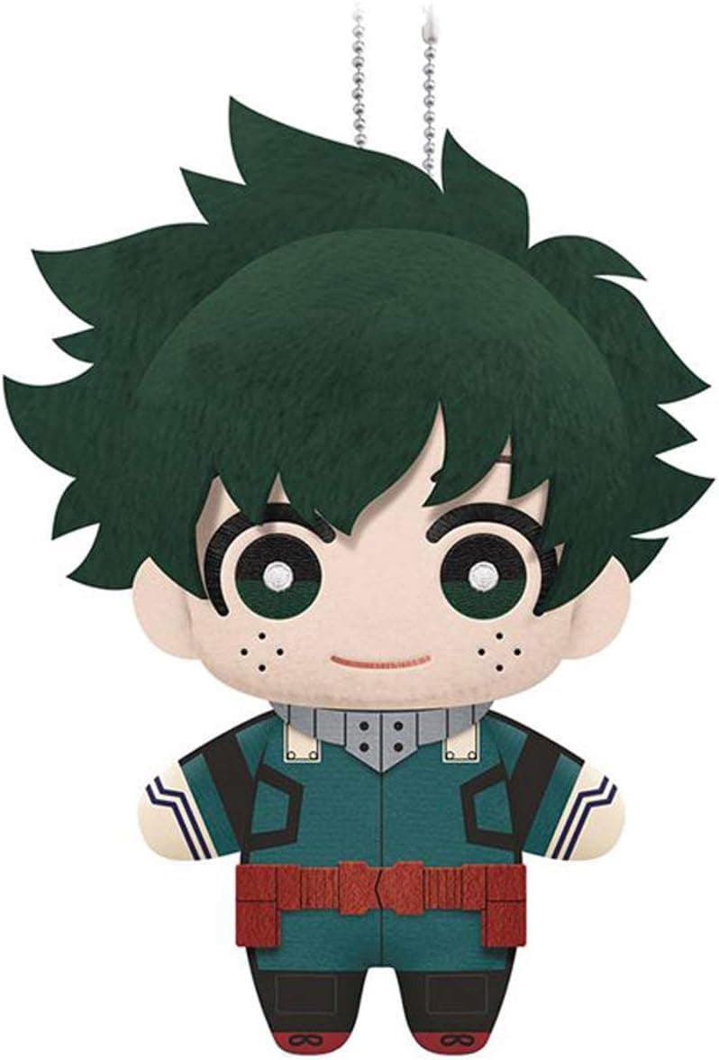 Little Buddy 1695 My Hero Academia Izuku Midoriya Plush Dangler, 6", Multicolor