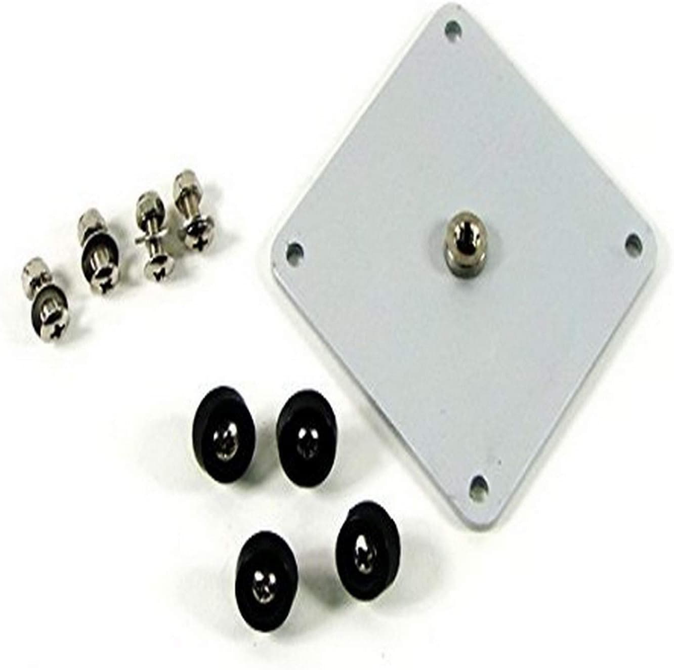 Guerrilla Painter Tripod Mount and Rubber Feet Set (901SS), Silver