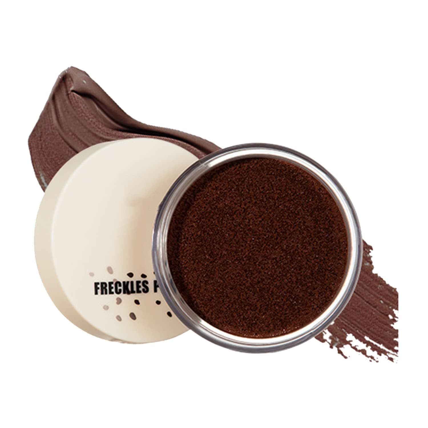MAEPEOR Freckles Stamps 5 Colors Natural Faux Freckles Makeup Waterproof Longlasting Face Freckles Air Cushion Create Natural Sunkissed Skin for All Skin (P01 Reddish Brown)