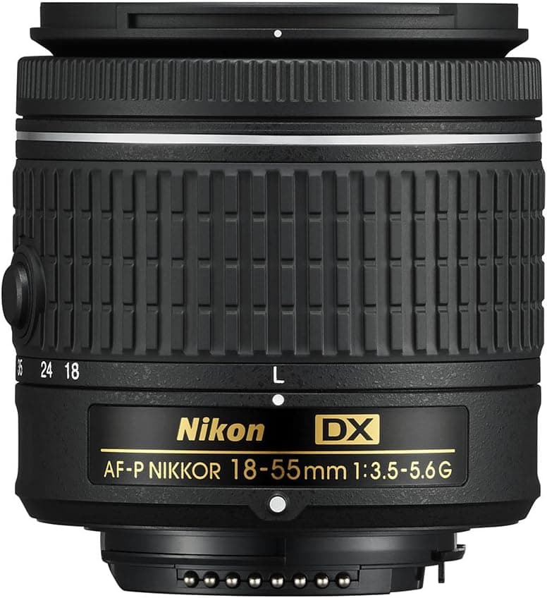 Nikon AF-P DX NIKKOR 18-55mm f/3.5-5.6G Lens for Nikon DSLR Cameras