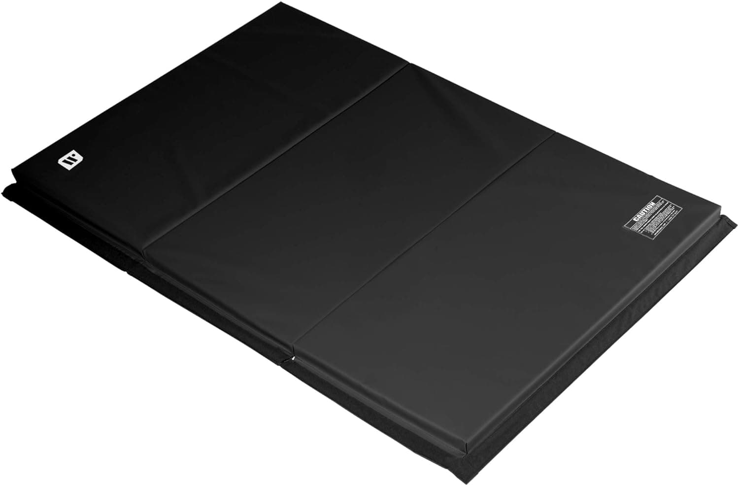 We Sell Mats 4 ft x 6 ft Gymnastics Mat, Folding Tumbling Mat, Portable with Hook & Loop Fasteners