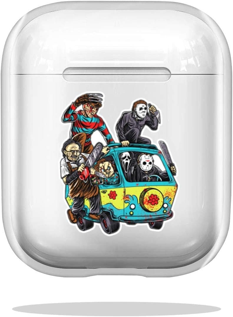 Case Cover The Massacre Machine Horror Compatible with Airpod Pro Airpods Drop Scratch Shock Shockproof