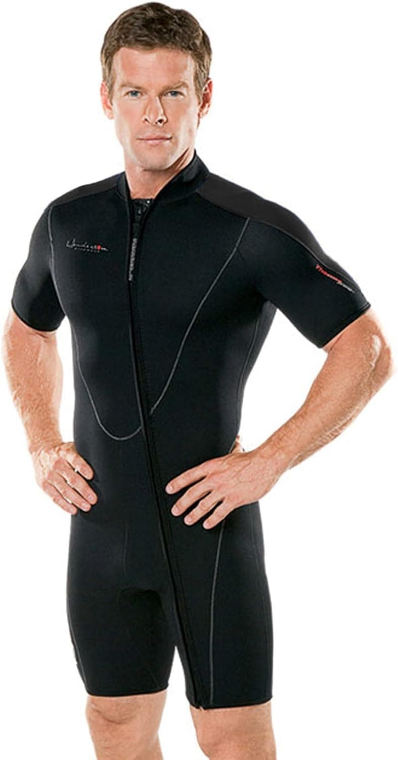 Henderson Thermoprene Mens 3mm Front Zip Shorty Wetsuit 4XL Black
