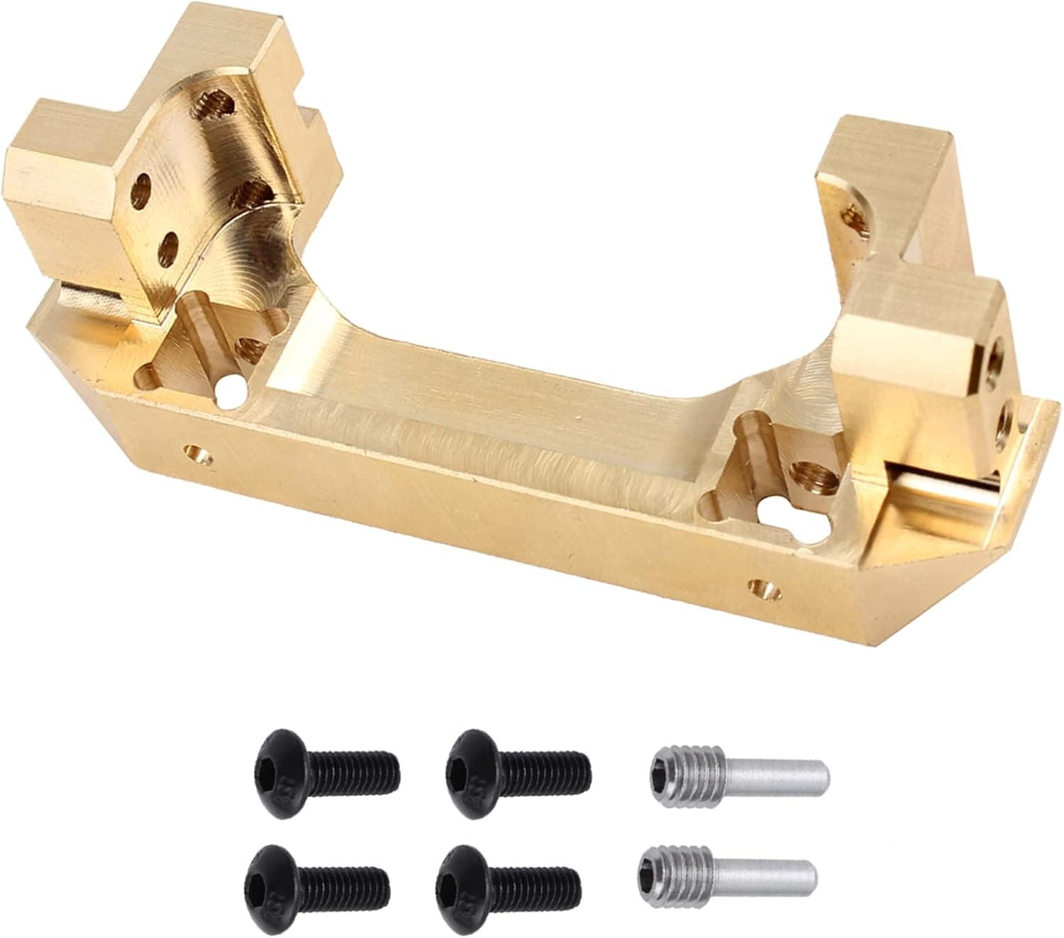 88.1g/pc Heavy Duty Brass Front Bumper w/Servo Mount for Traxxas TRX-4 TRX4 1/10 RC Crawler Car Hop Up Parts
