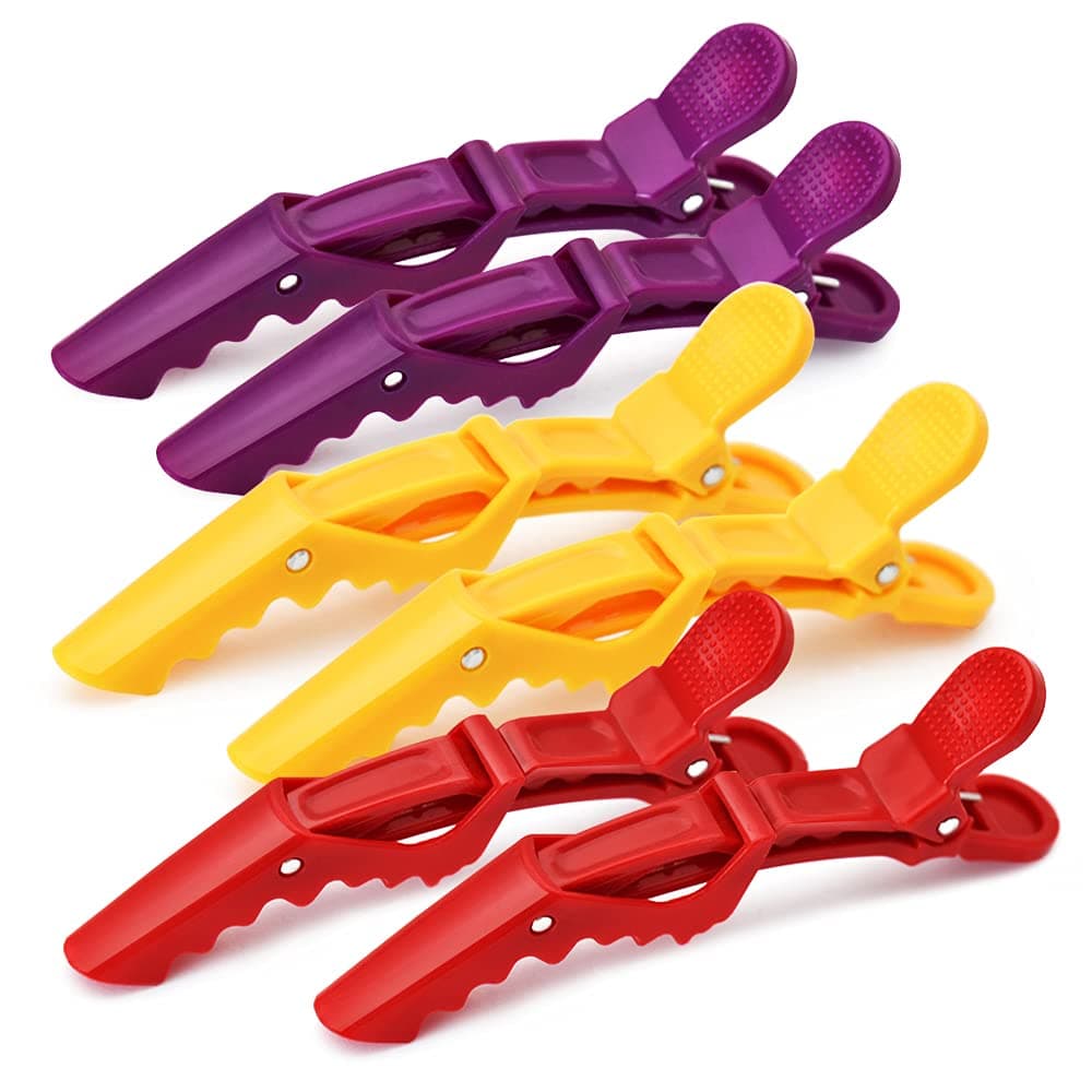 6Pcs Alligator Hair Clips for Styling Sectioning, Pastel Hair Clips, Hair Styling Clips, Premium Hair Clip, Large Hair Clips, Hair Clips for Women, Clips for Hair, Hair Clips for Thick Hair