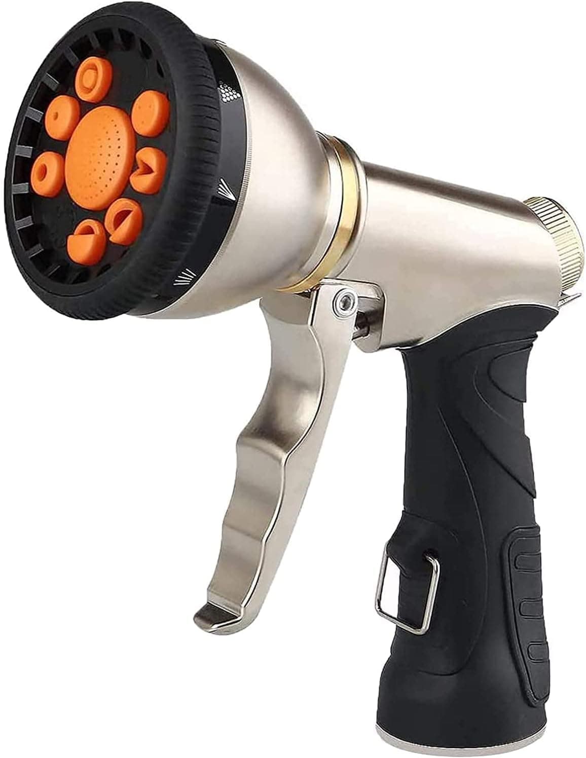 Hose Nozzle Hose Sprayer Heavy Duty Hose Spray Nozzle with 9 Adjustable Patterns Garden Hose Nozzle