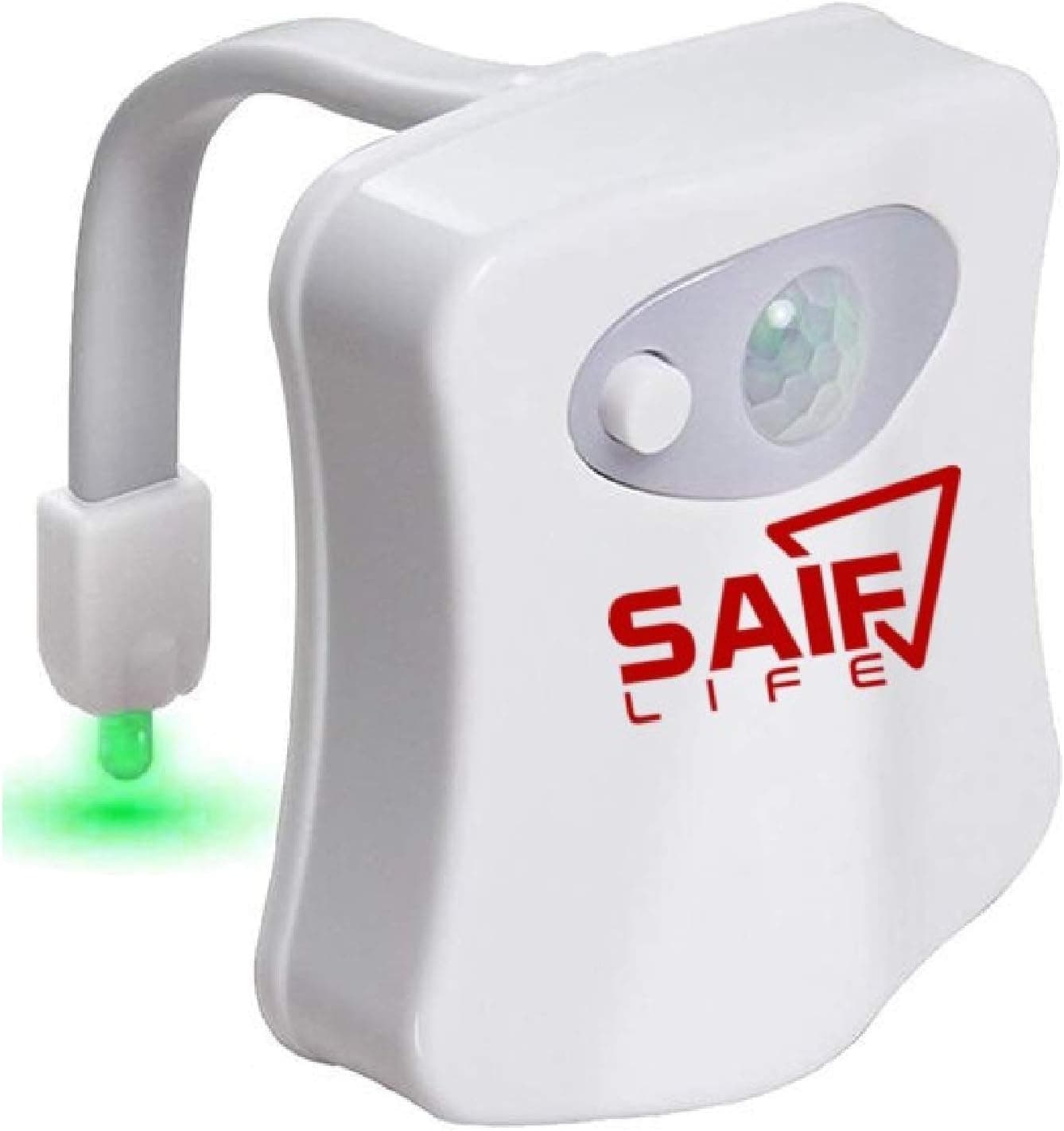 2 Pack Toilet light with"Put me down" sticker that glows in the dark. The Original Light Bowl, 8 Colors in 1 Device motion activated night light. Great tool to potty train toddlers