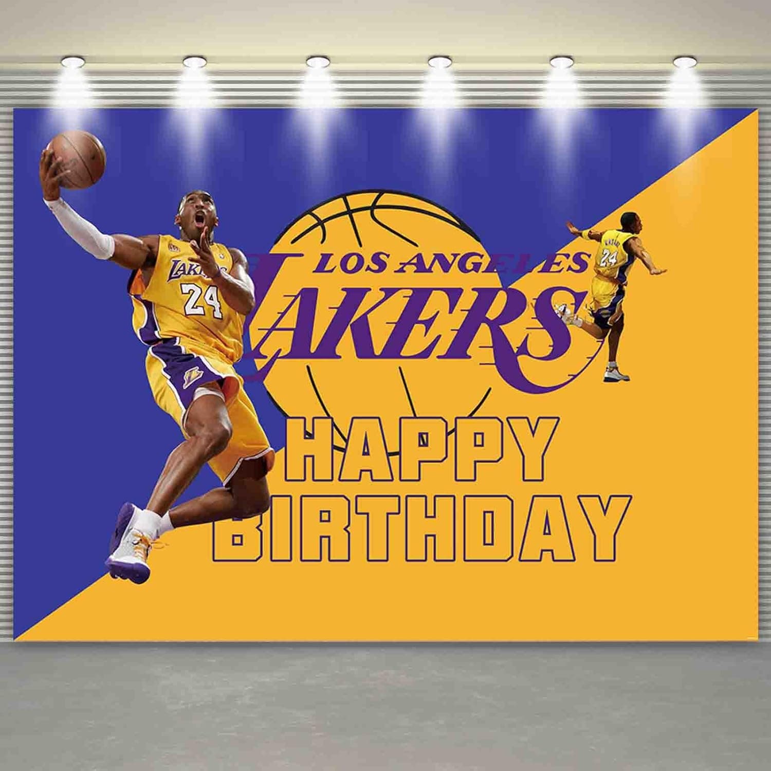MengGeGe Legend Backdrops Basketball Theme Birthday Party Decor Banner Basketball Game Theme Party Supplies Sign Photography Backgrounds Wallpaper Room Decoration Photo Props 5X3Ft