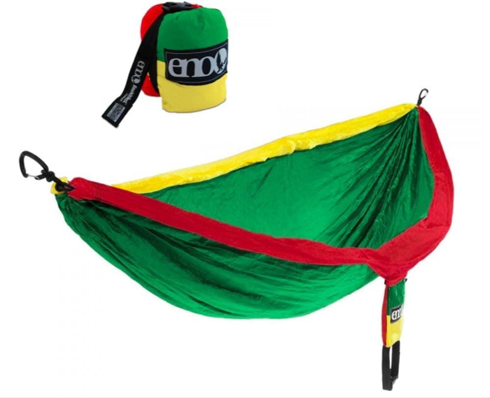 ENO Eagles Nest Outfitters - DoubleNest Hammock, Portable Hammock for Two, Rasta