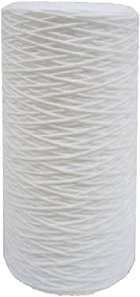 Tier1 20 Micron 10 Inch x 4.5 Inch | Polypropylene String Wound Whole House Sediment Water Filter Replacement Cartridge | Compatible with SWC-45-1020, Home Water Filter