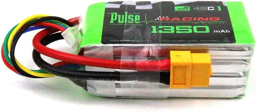 Pulse Ultra PULSE 1350mAh 4S 14.8V 45C - FPV Racing Series - LiPo Battery