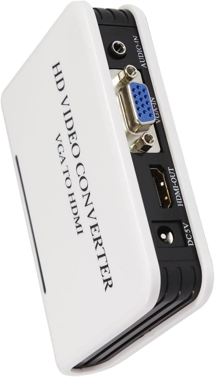 Green-state 1080P Audio VGA to HDMI HD HDTV Video Converter Box Adapter for PC Laptop DVD
