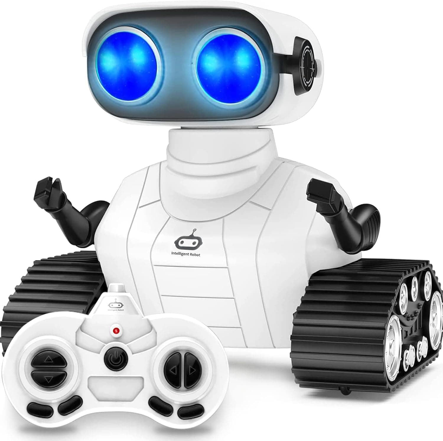 CUUPA Robot Toys,Flexible RC Robots for Kids,Remote Control Robot Toys with Dancing Singing Music and LED Eyes, Birthday Gifts for Children Boys Girls Age 4-7